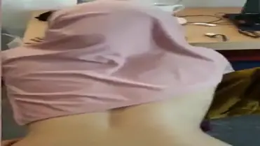 Paling Suka Cewe Pake Hijab Pink Lumer WOT HD